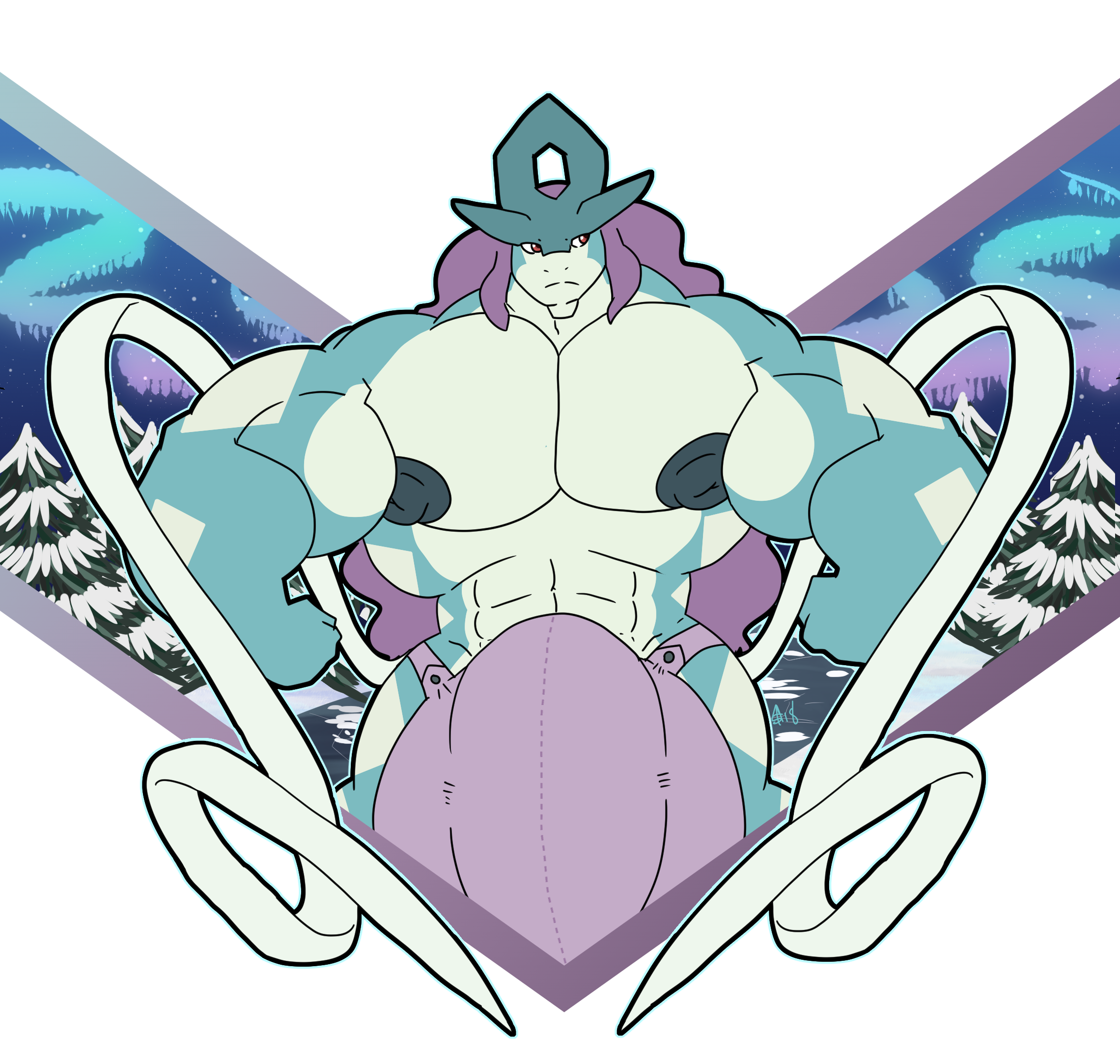 Legendary Pokemon (Nintendo) Rule 34 Image