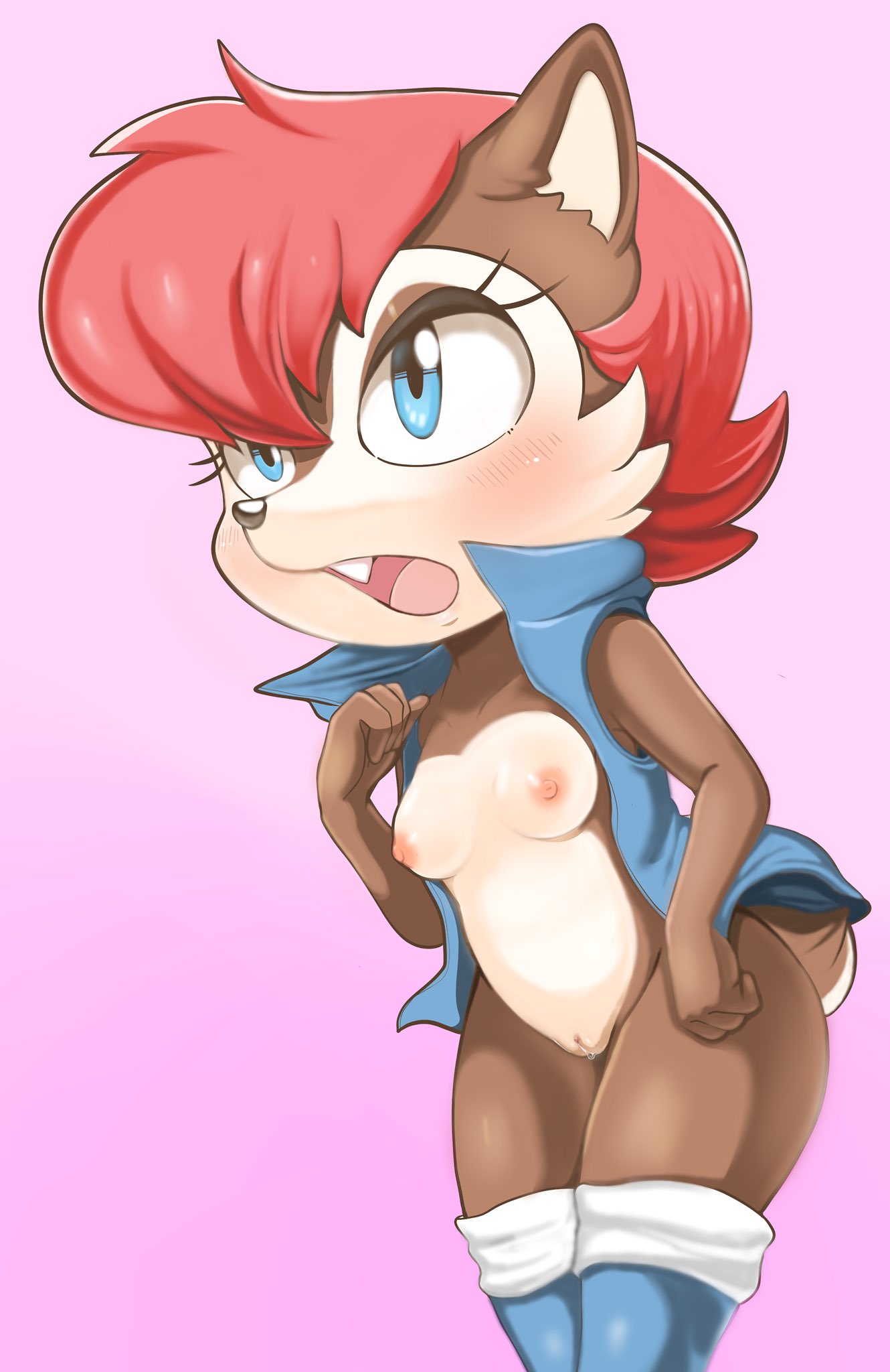 Sally Acorn (Archie Comics) Rule 34 Image