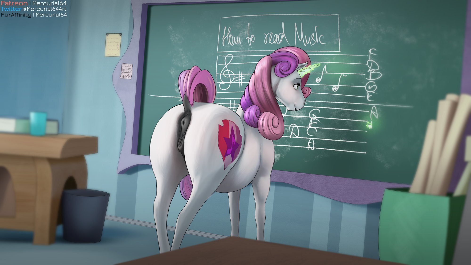 Sweetie Belle (Mlp) Rule 34 Image