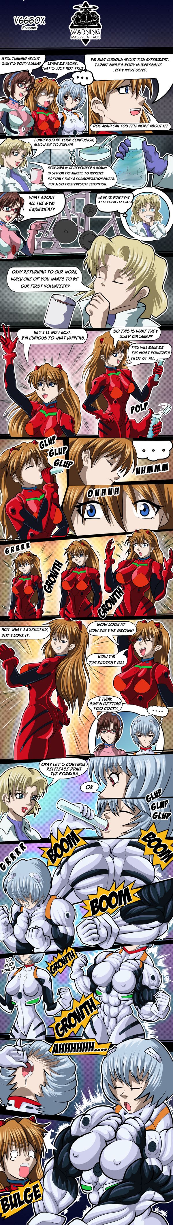 Asuka Langley Sohryu (Neon Genesis Evangelion) Rule 34 Image