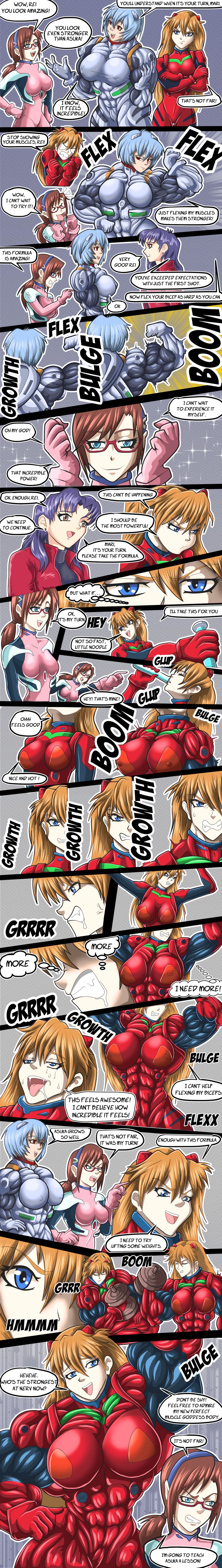 Asuka Langley Sohryu (Neon Genesis Evangelion) Rule 34 Image