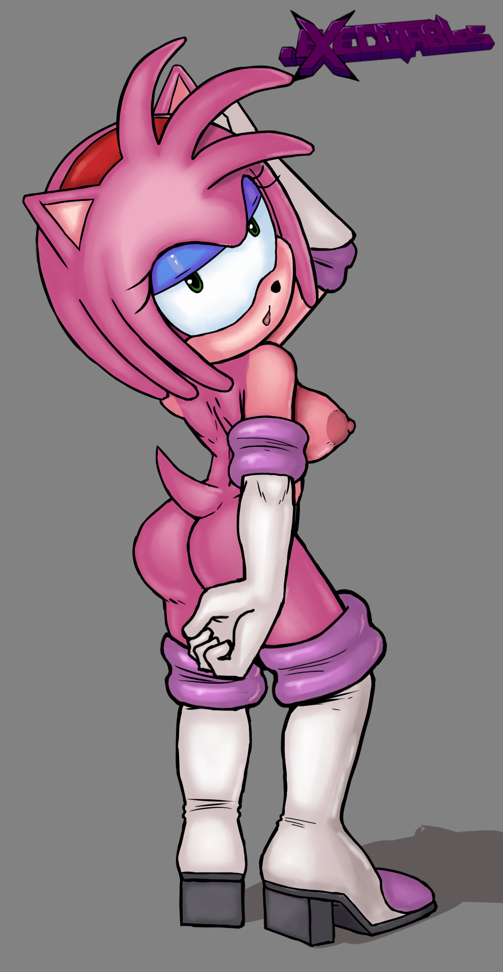 Amy Rose (Sega) Rule 34 Image