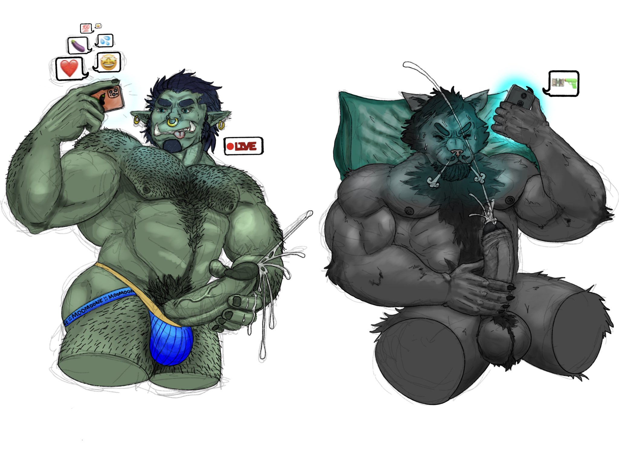Big Muscles Rule 34 Image