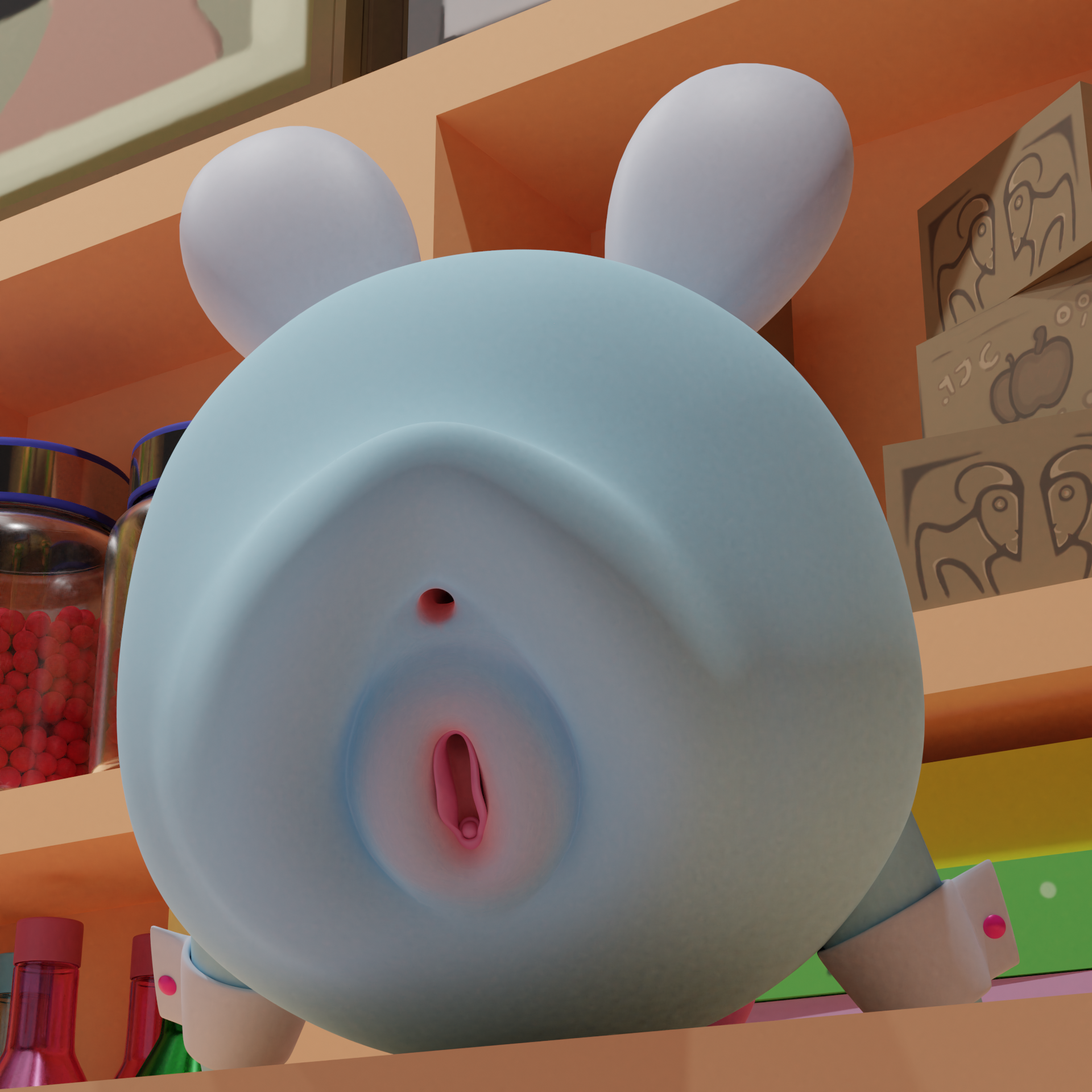 Boo (Mario) Rule 34 Image