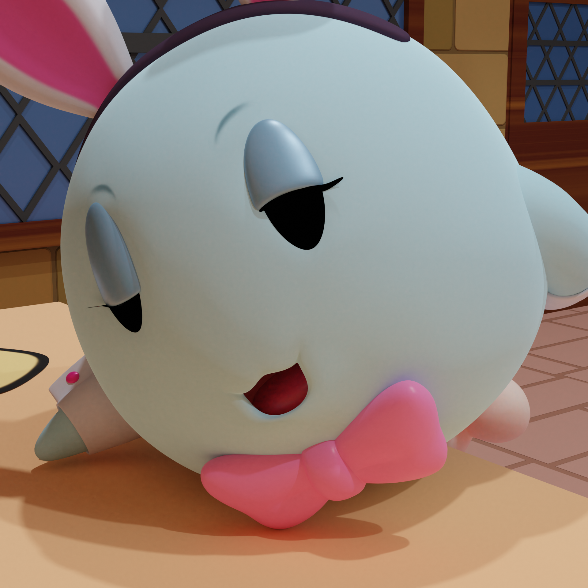 Boo (Mario) Rule 34 Image
