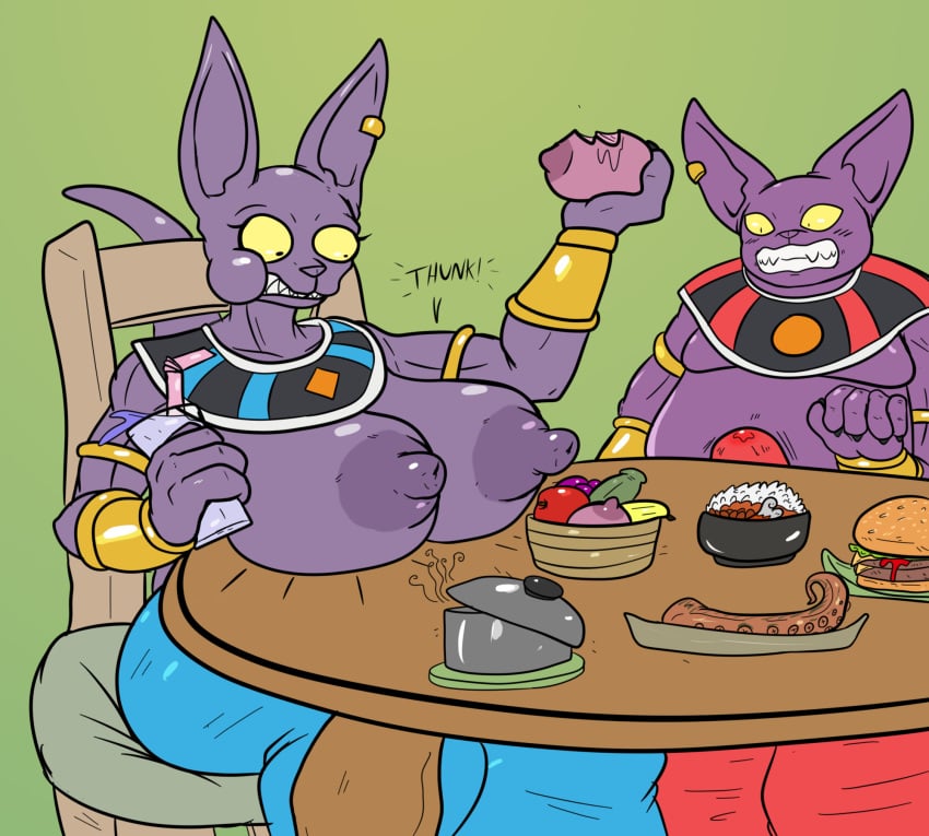 Beerus (Dragon Ball) Rule 34 Image