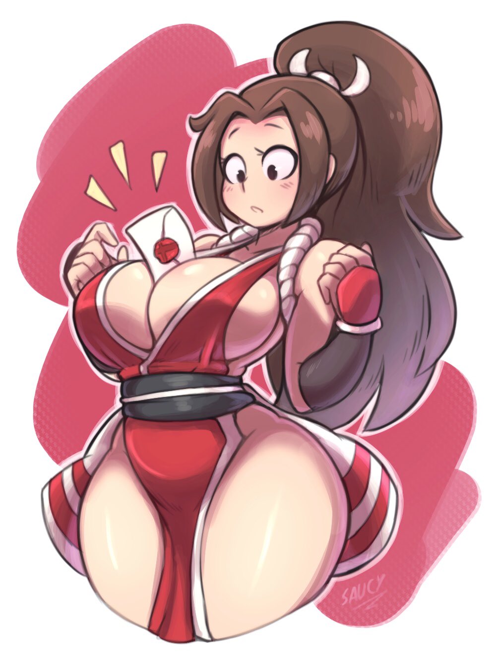 Mai Shiranui (Fatal Fury) Rule 34 Image