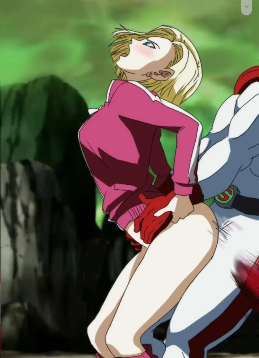 Android 18 (Dragon Ball) Rule 34 Image