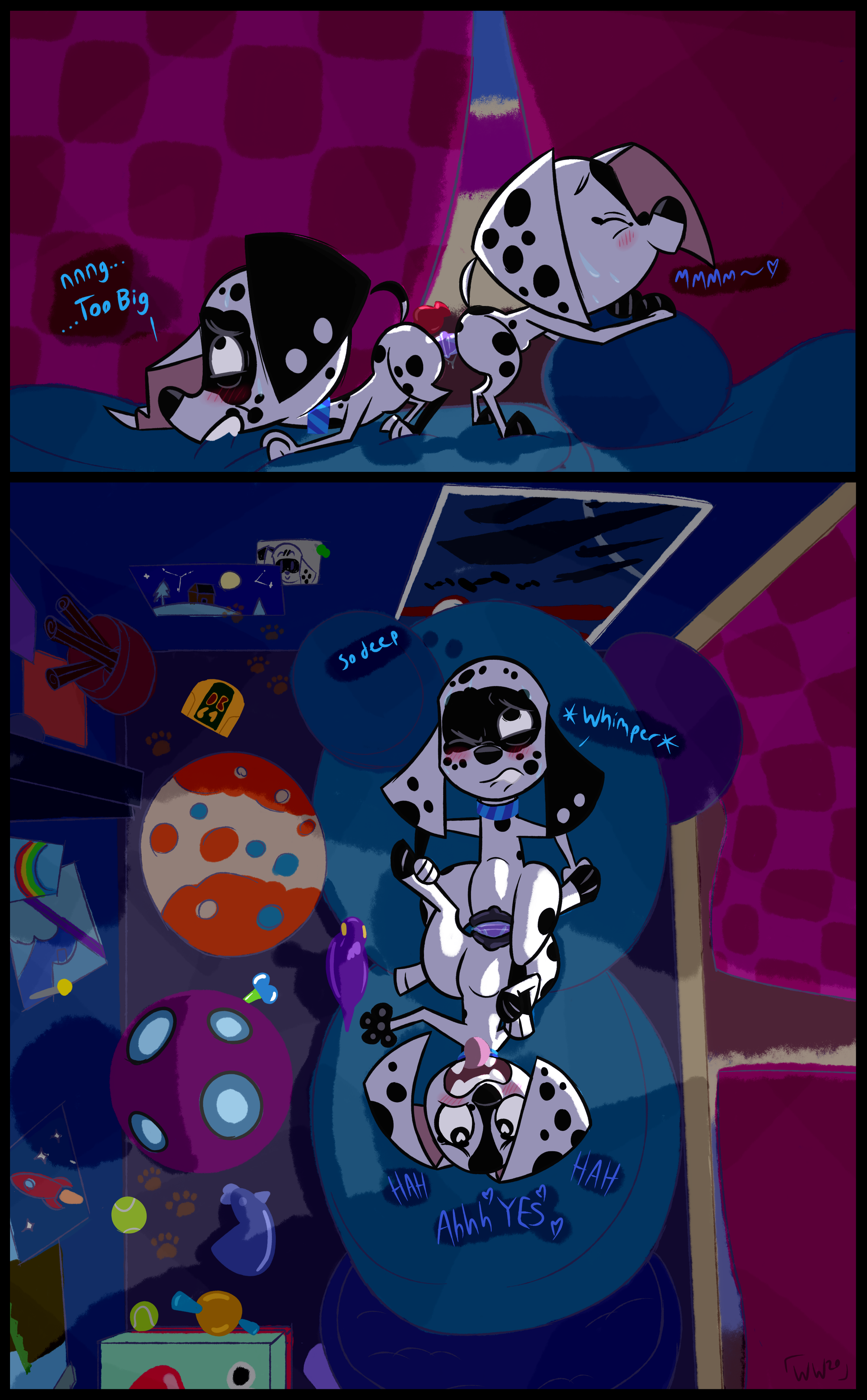 Dee Dee (101 Dalmatians) Rule 34 Image