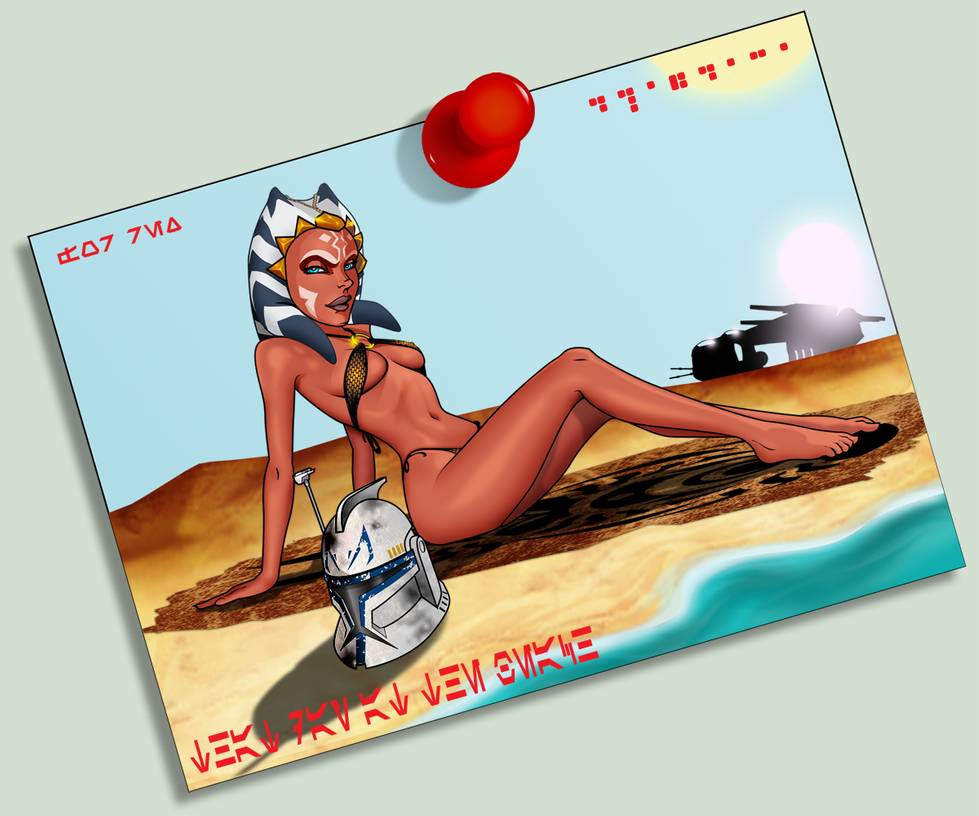 Ahsoka Tano (Star Wars) Rule 34 Image