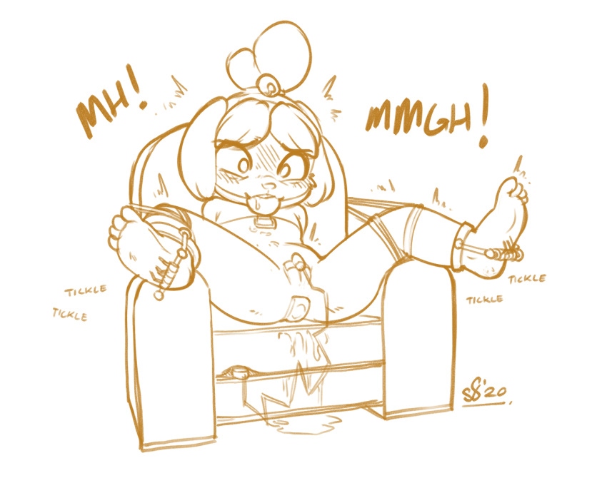 Isabelle (Animal Crossing) Rule 34 Image