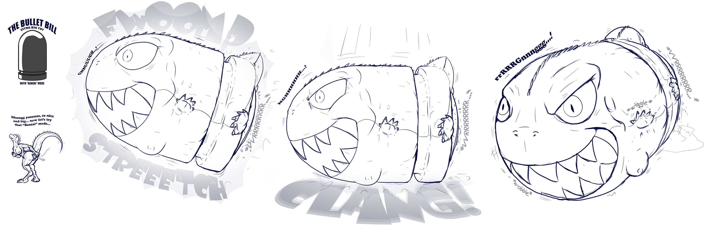 Banzai Bill (Mario (Series)) Rule 34 Image