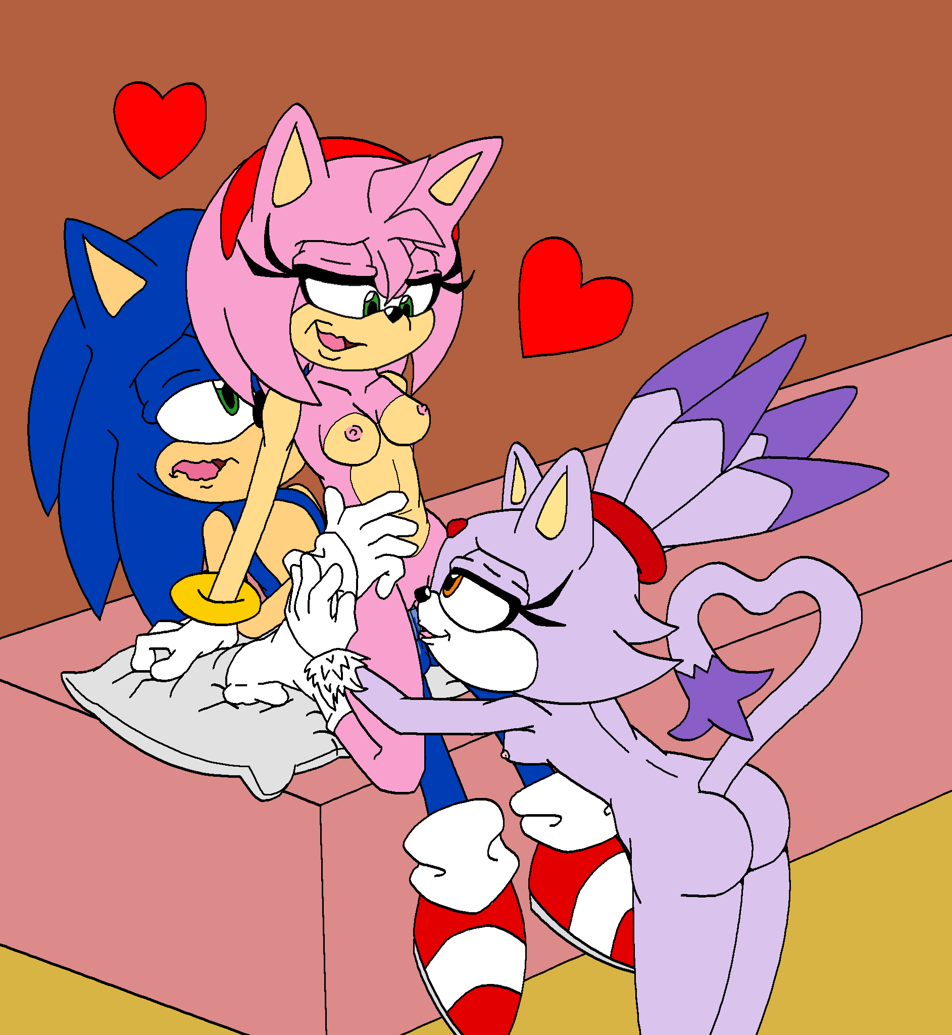 Amy Rose (Sonic (Series)) Rule 34 Image