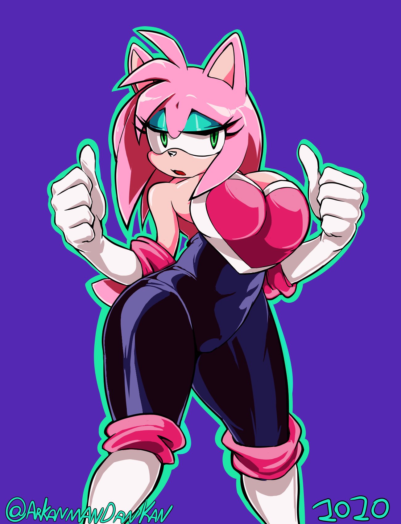 Amy Rose (Sega) Rule 34 Image