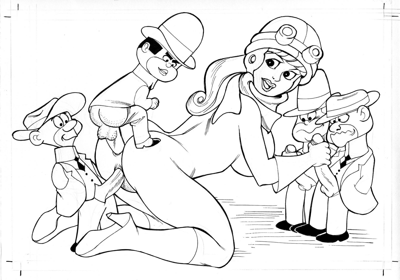 Penelope Pitstop (Wacky Races) Rule 34 Image