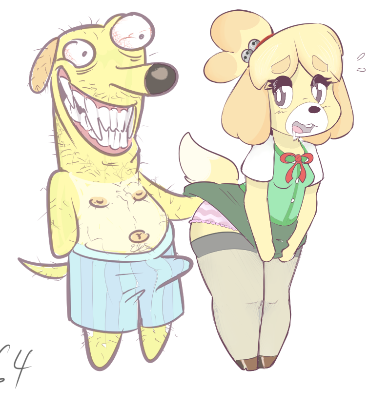Isabelle (Animal Crossing) Rule 34 Image