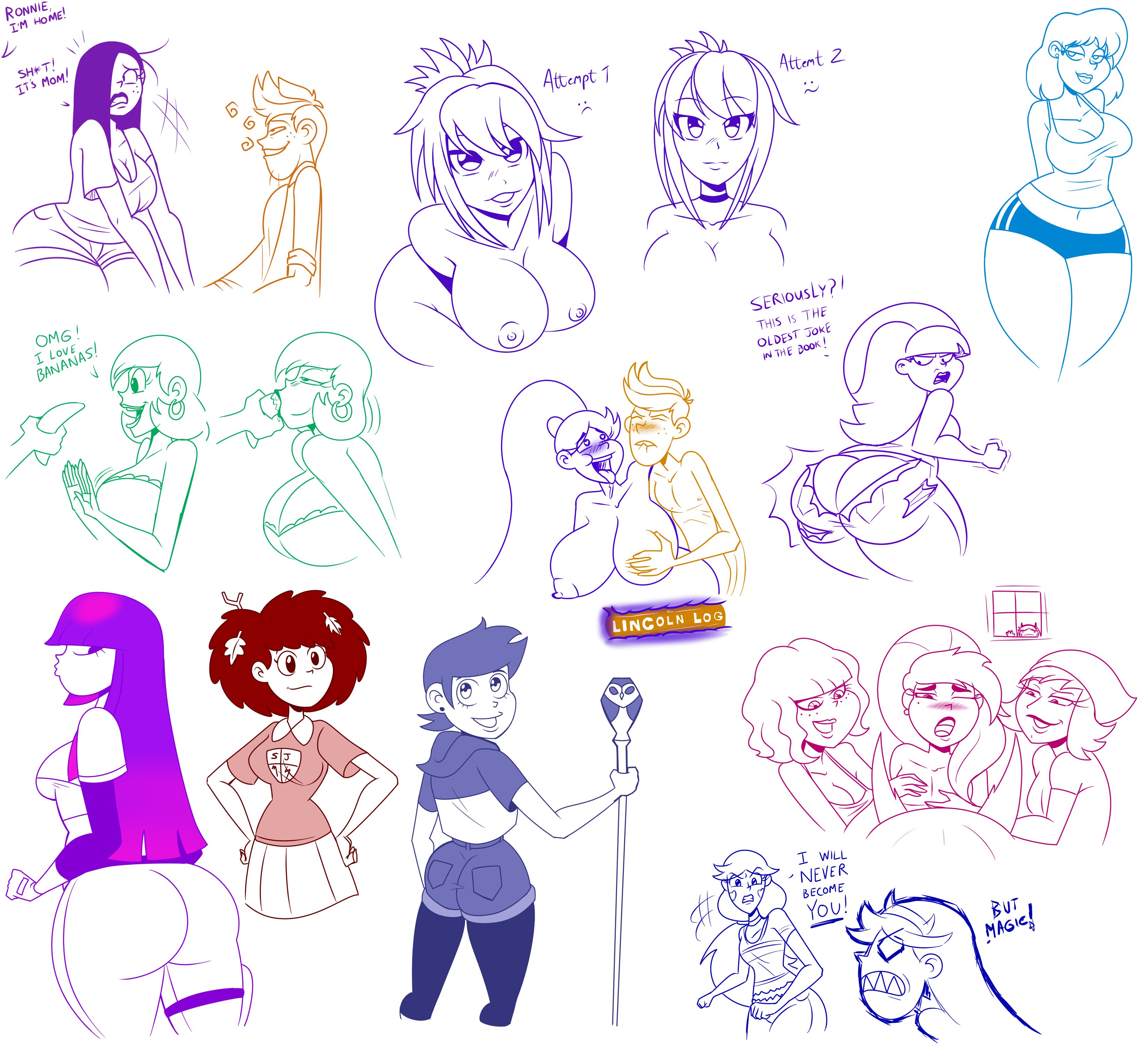11girls Rule 34 Image