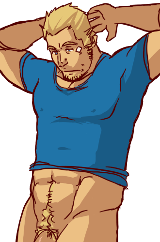 Cid Highwind (Final Fantasy) Rule 34 Image