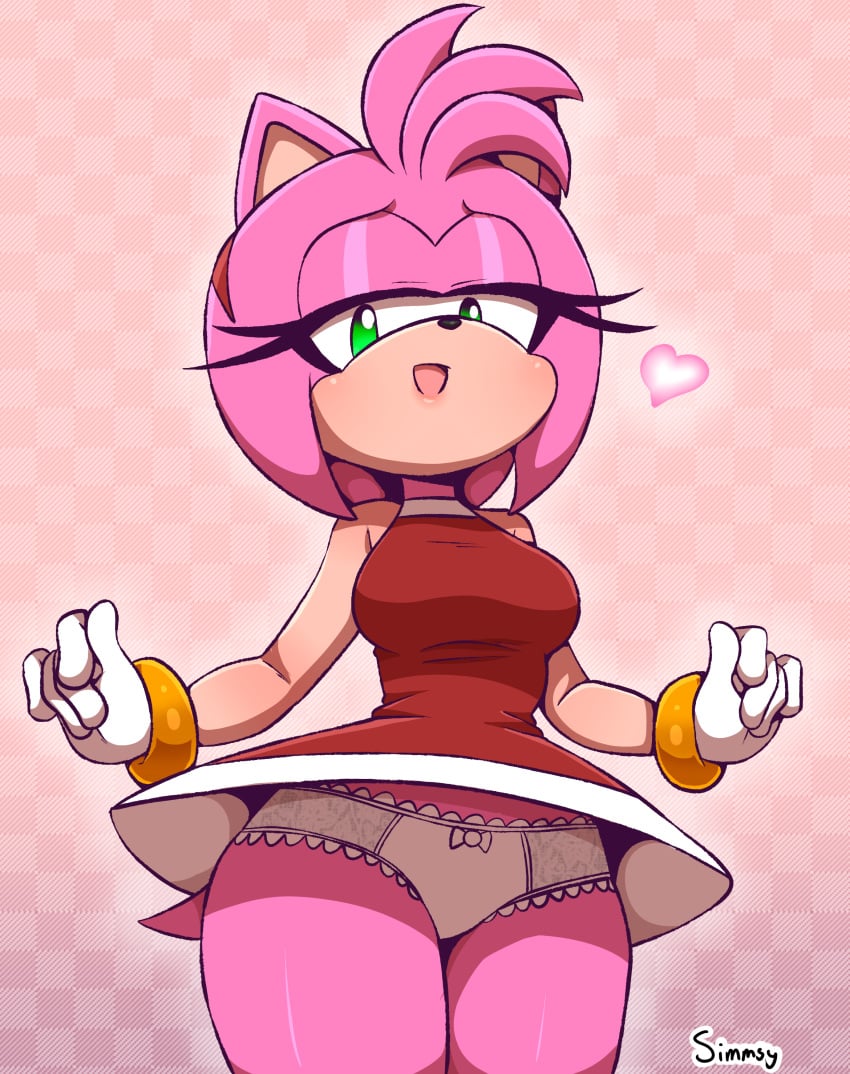 Amy Rose (Sega) Rule 34 Image
