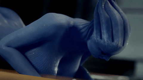 Asari (Liara T'Soni) Rule 34 Image