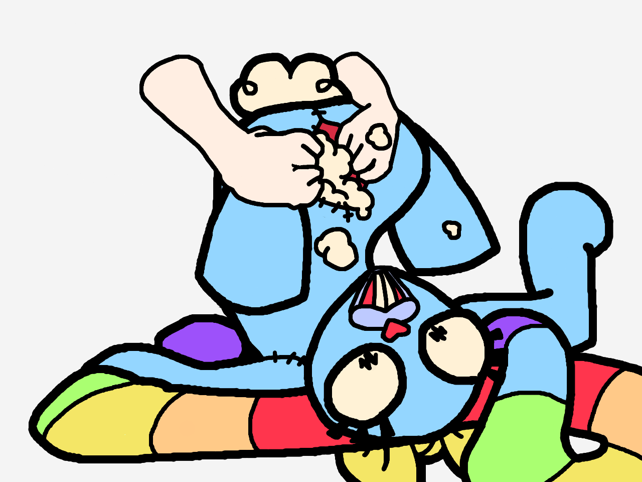 Mrs. Cuddles Rule 34 Image