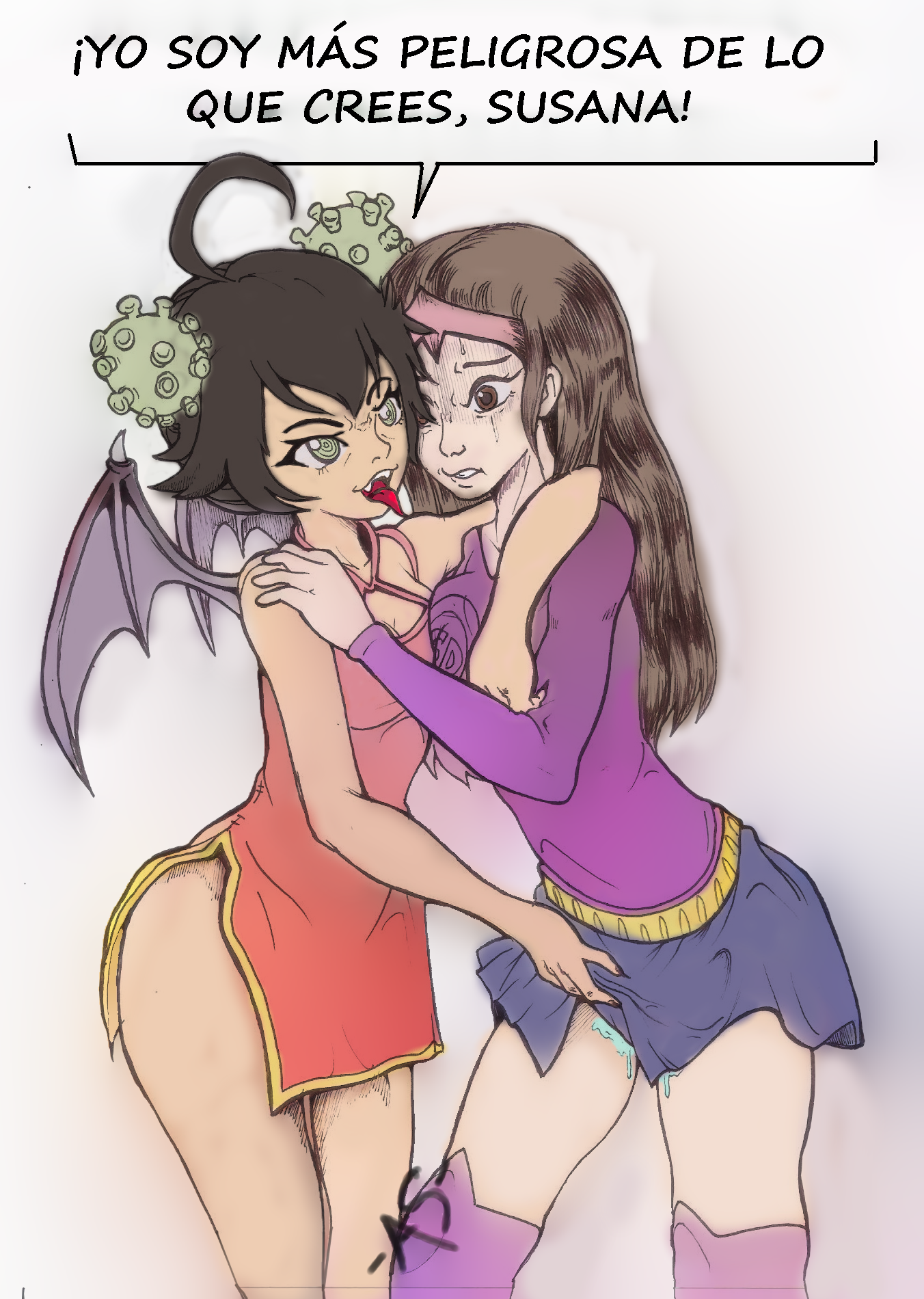 Corona Chan (Original) Rule 34 Image