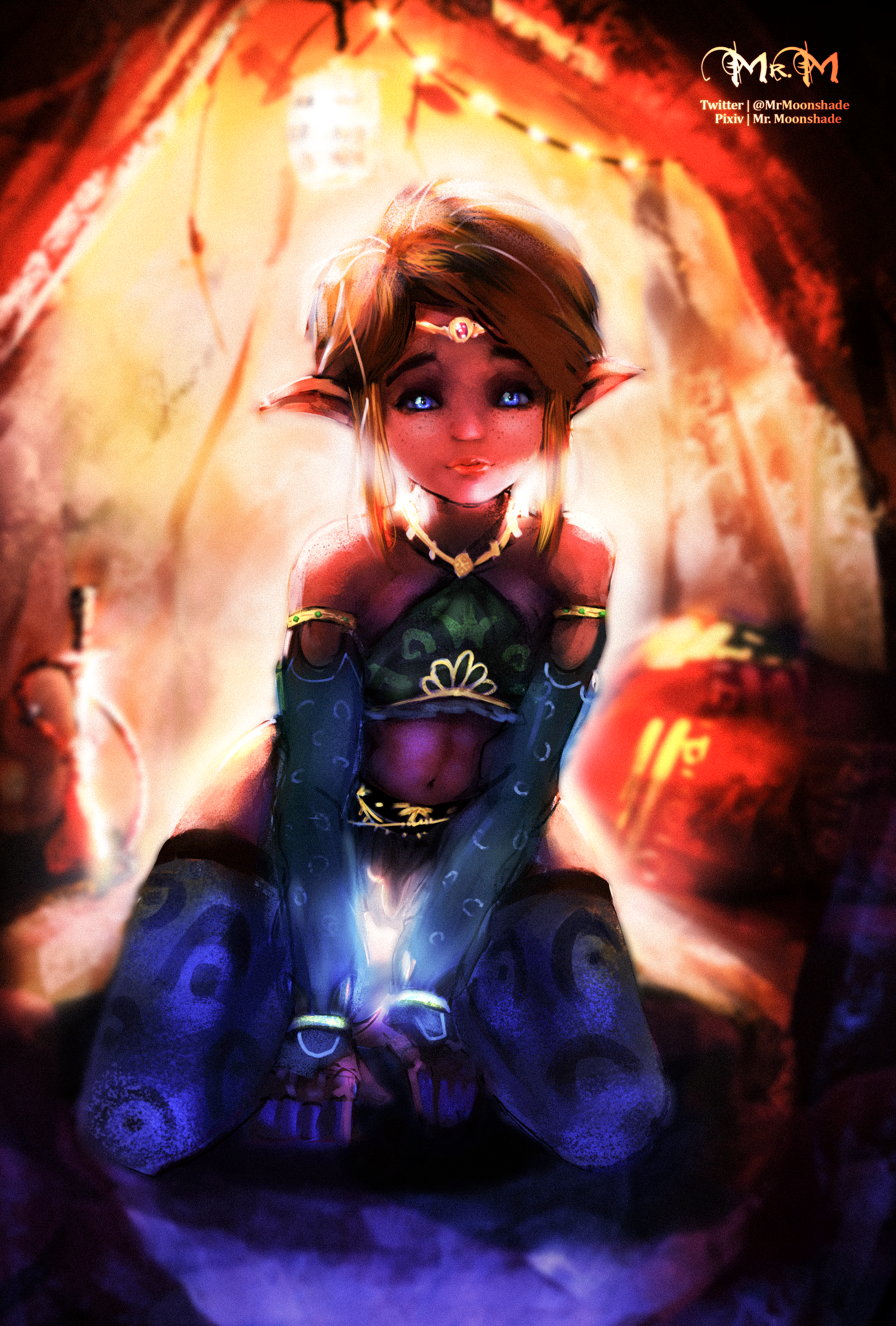 Gerudo Link (Breath Of The Wild) Rule 34 Image