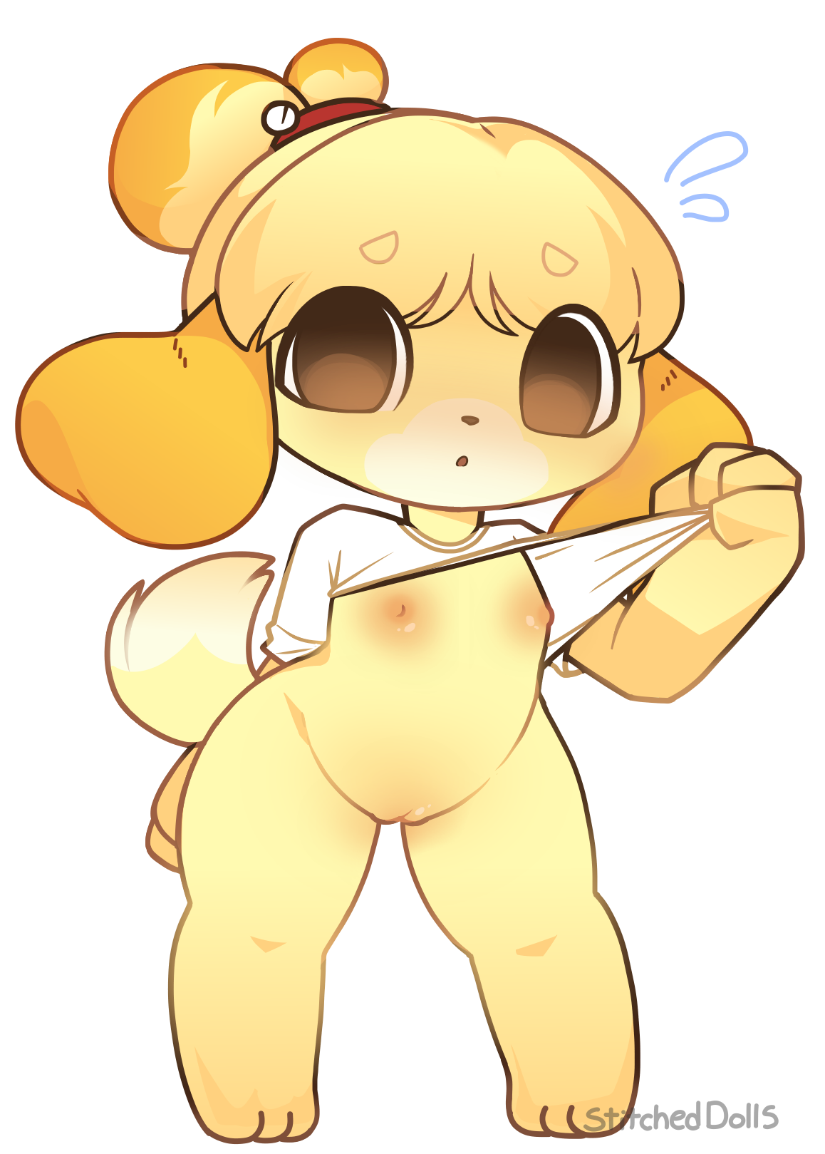Isabelle (Animal Crossing) Rule 34 Image