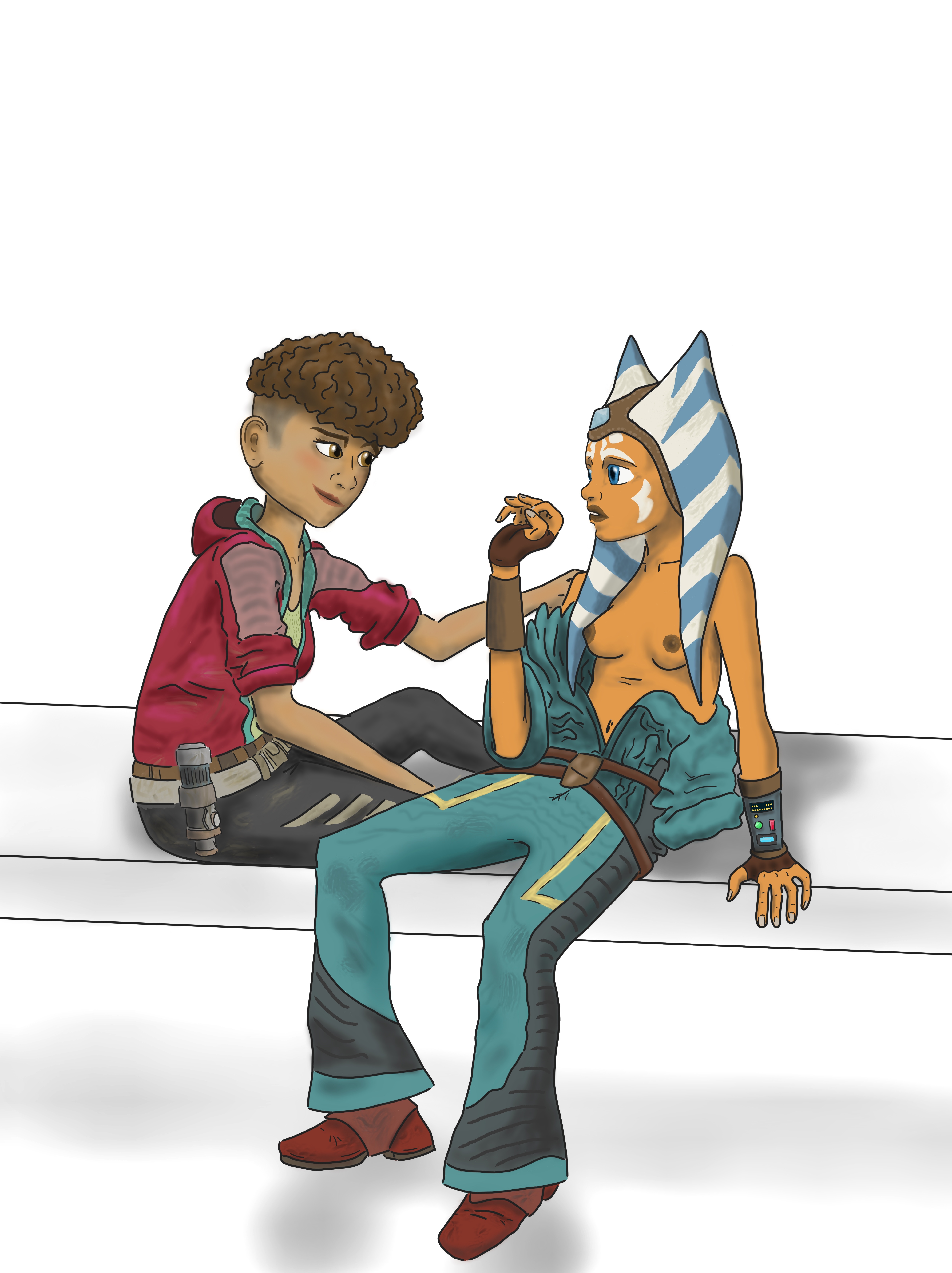 Ahsoka Tano (Clone Wars) Rule 34 Image