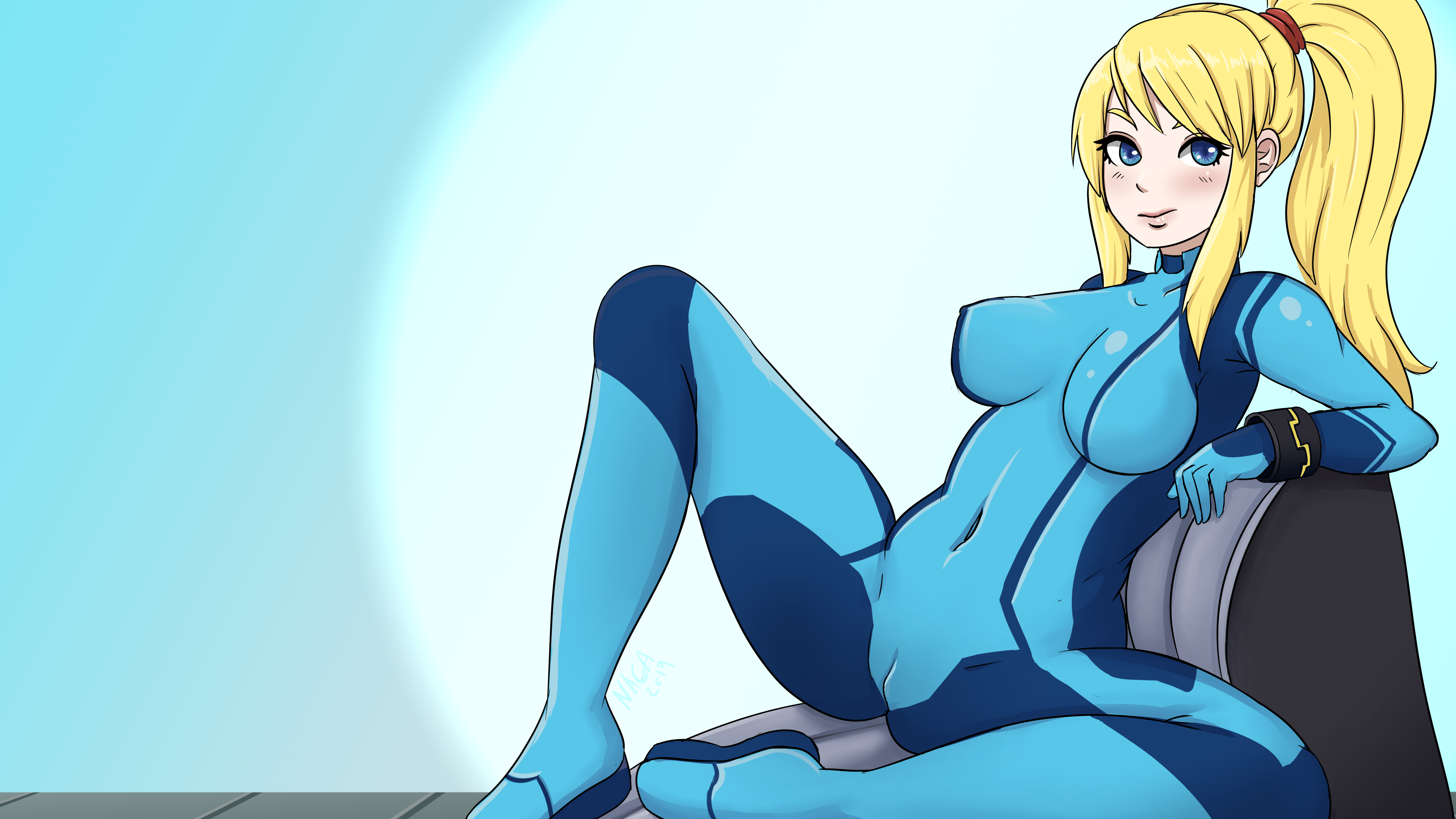 Samus Aran (Metroid) Rule 34 Image