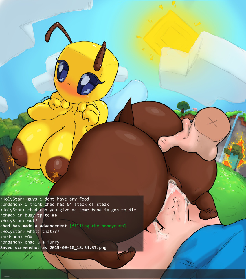 Bee (Minecraft) Rule 34 Image