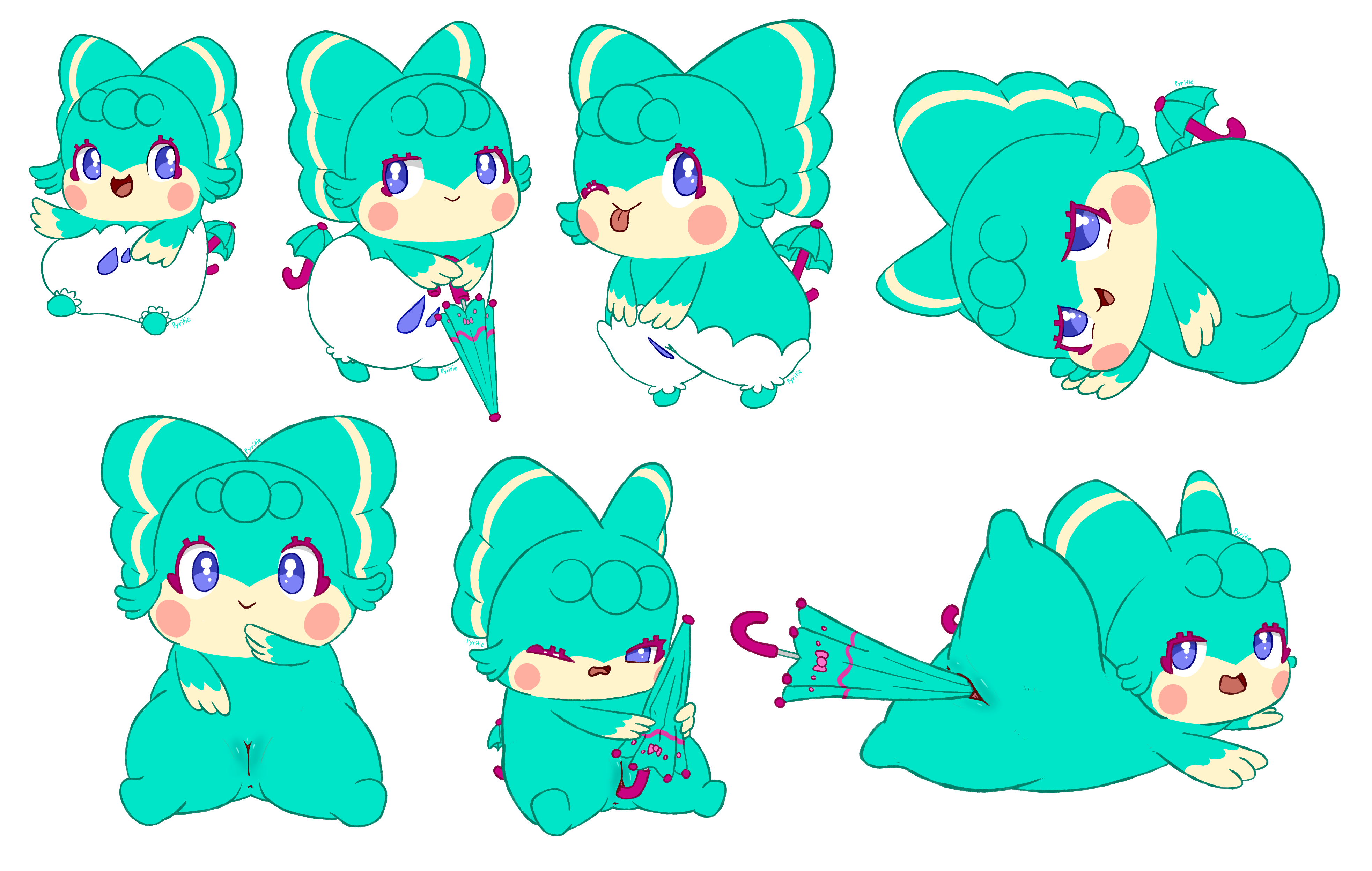 Ameri (Cocotama) Rule 34 Image