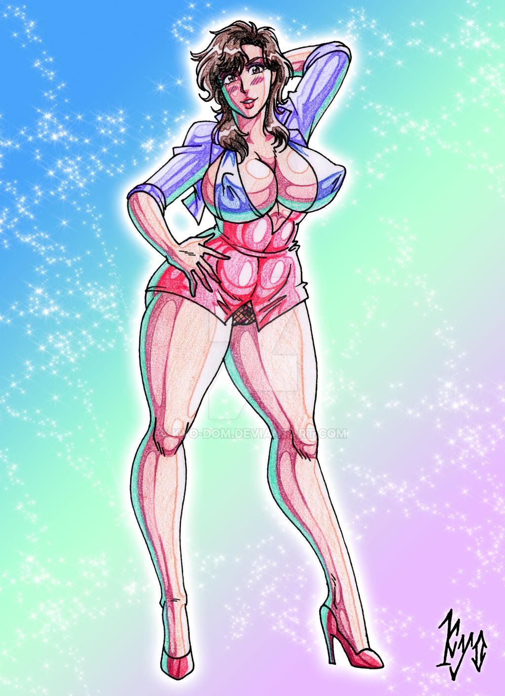 Kaori Makimura (City Hunter) Rule 34 Image
