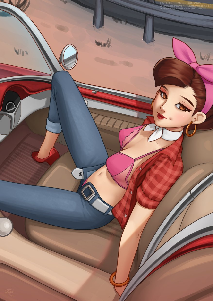 Cruiser D.Va (Blizzard Entertainment) Rule 34 Image
