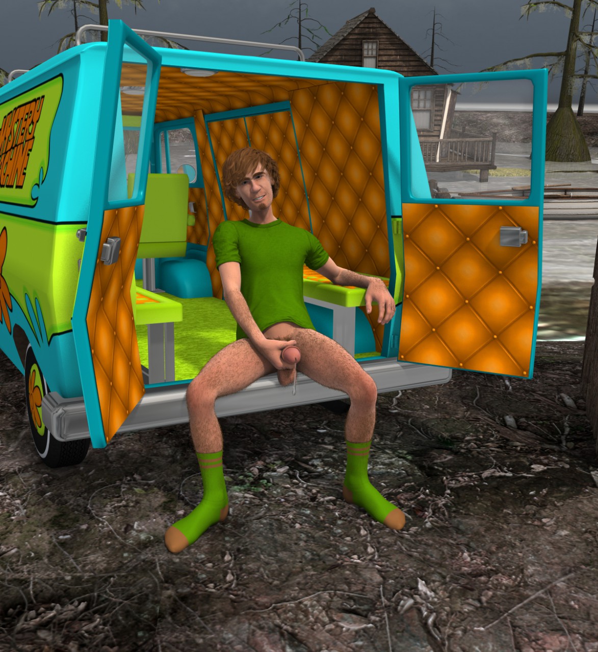 Shaggy Rogers (Hanna-Barbera) Rule 34 Image