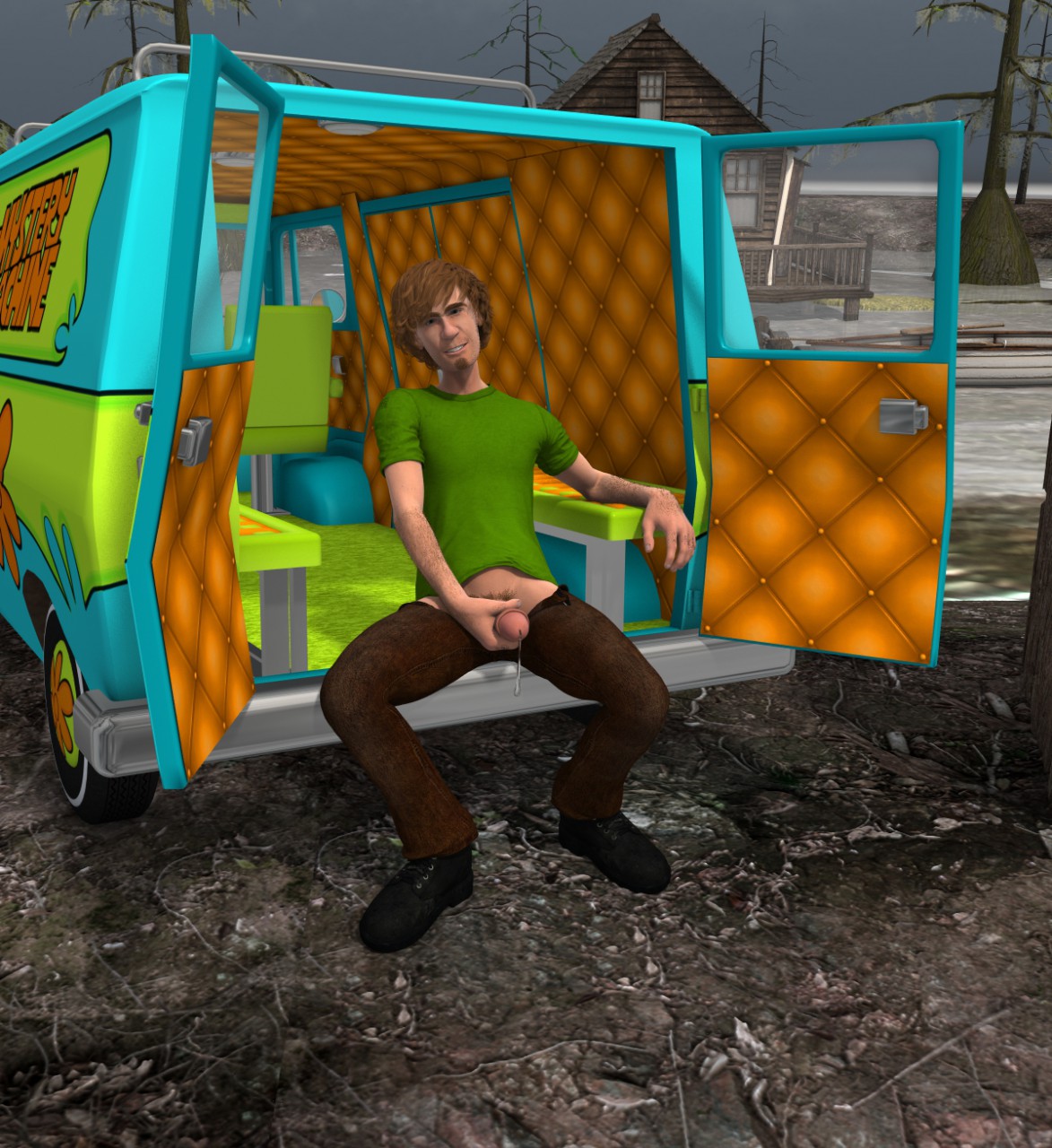 Shaggy Rogers (Hanna-Barbera) Rule 34 Image