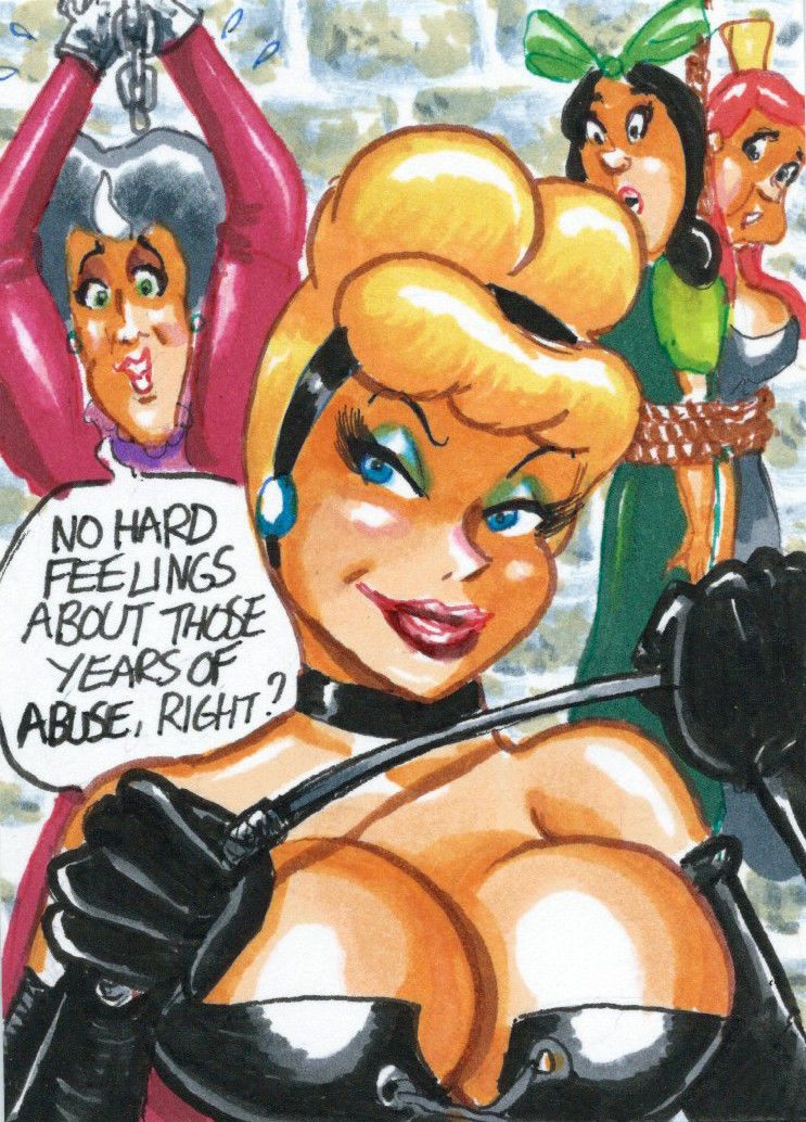 Anastasia Tremaine (Cinderella (1950 Film)) Rule 34 Image