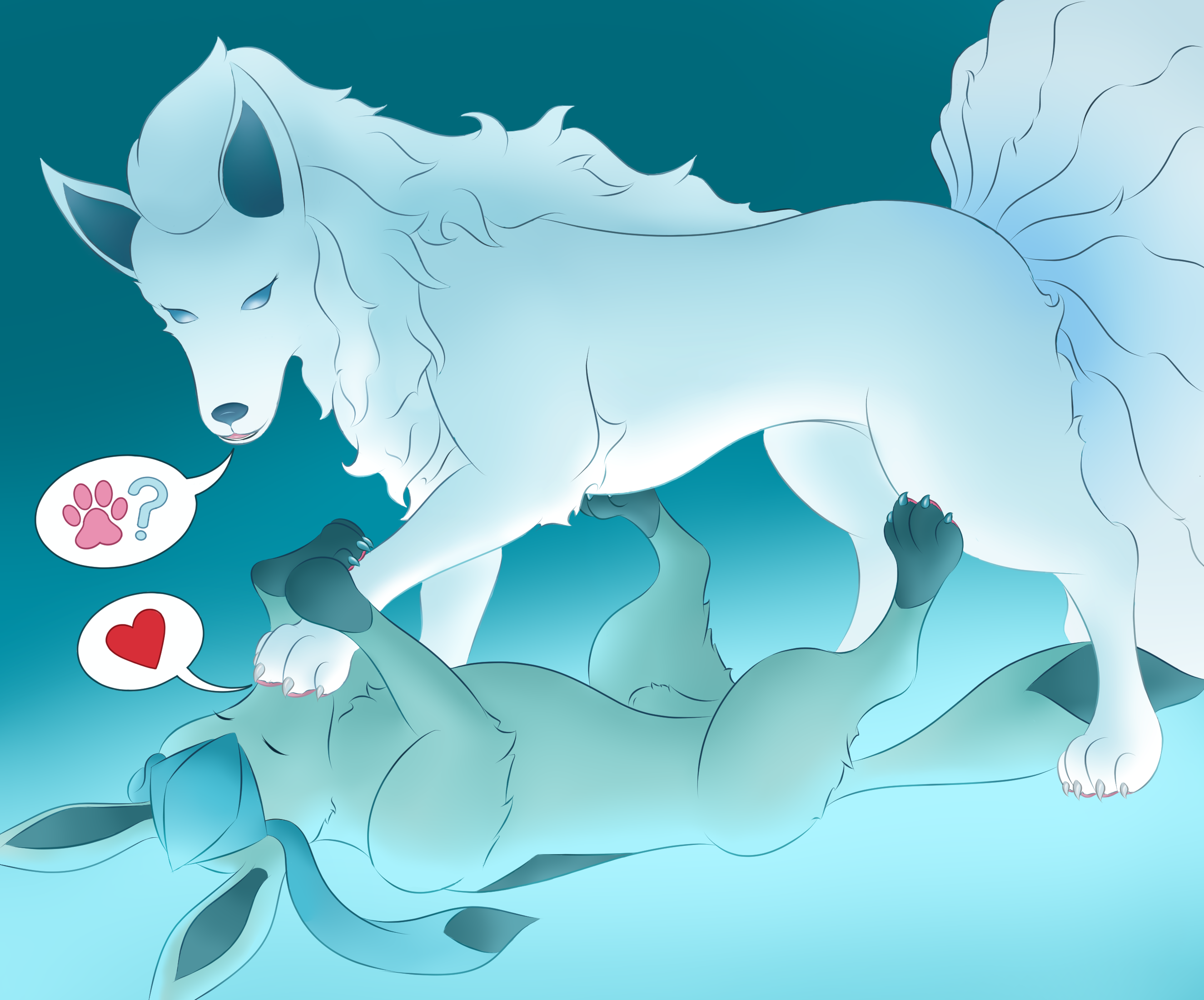 Alolan Ninetales (Nintendo) Rule 34 Image