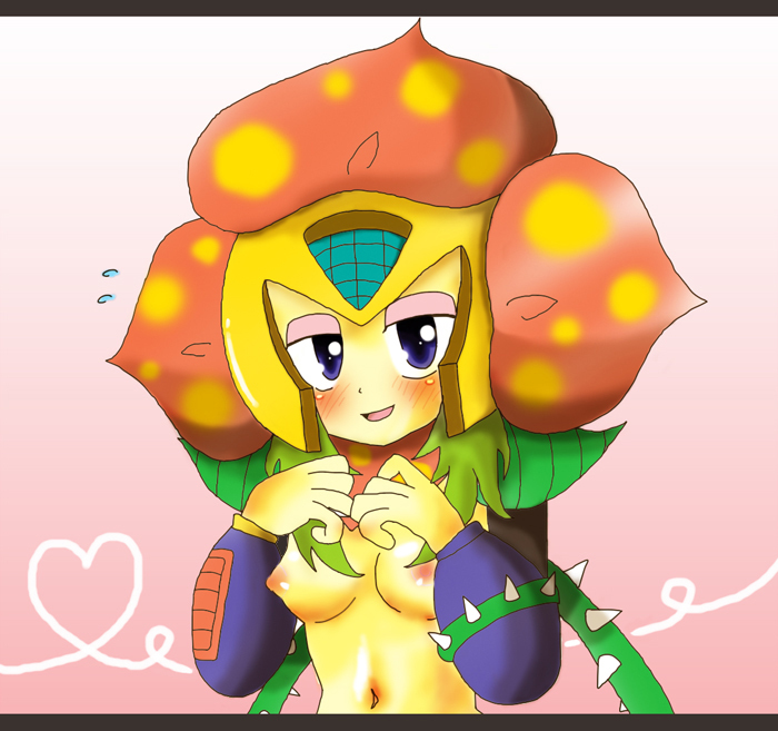 Plant Man (Mega Man) Rule 34 Image