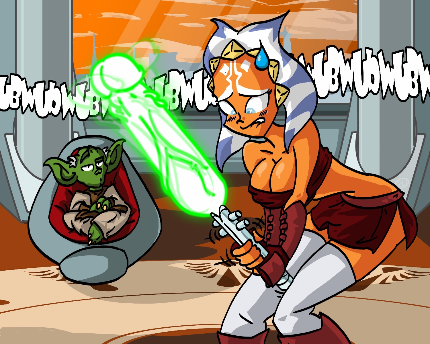 Ahsoka Tano (Clone Wars) Rule 34 Image