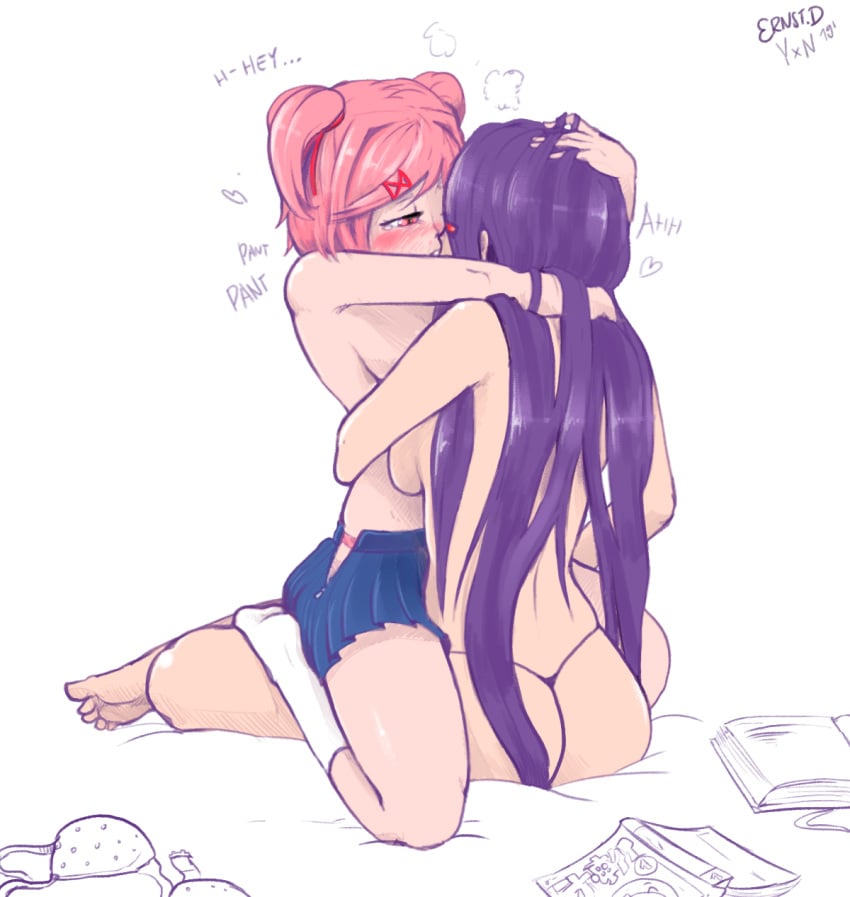 Natsuki (Doki Doki Literature Club) Rule 34 Image