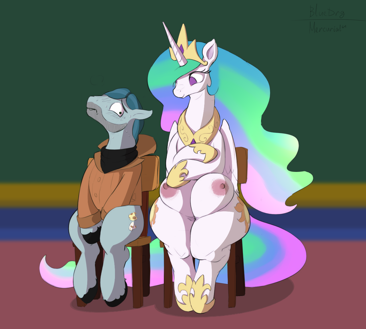 Princess Celestia (Mlp) Rule 34 Image