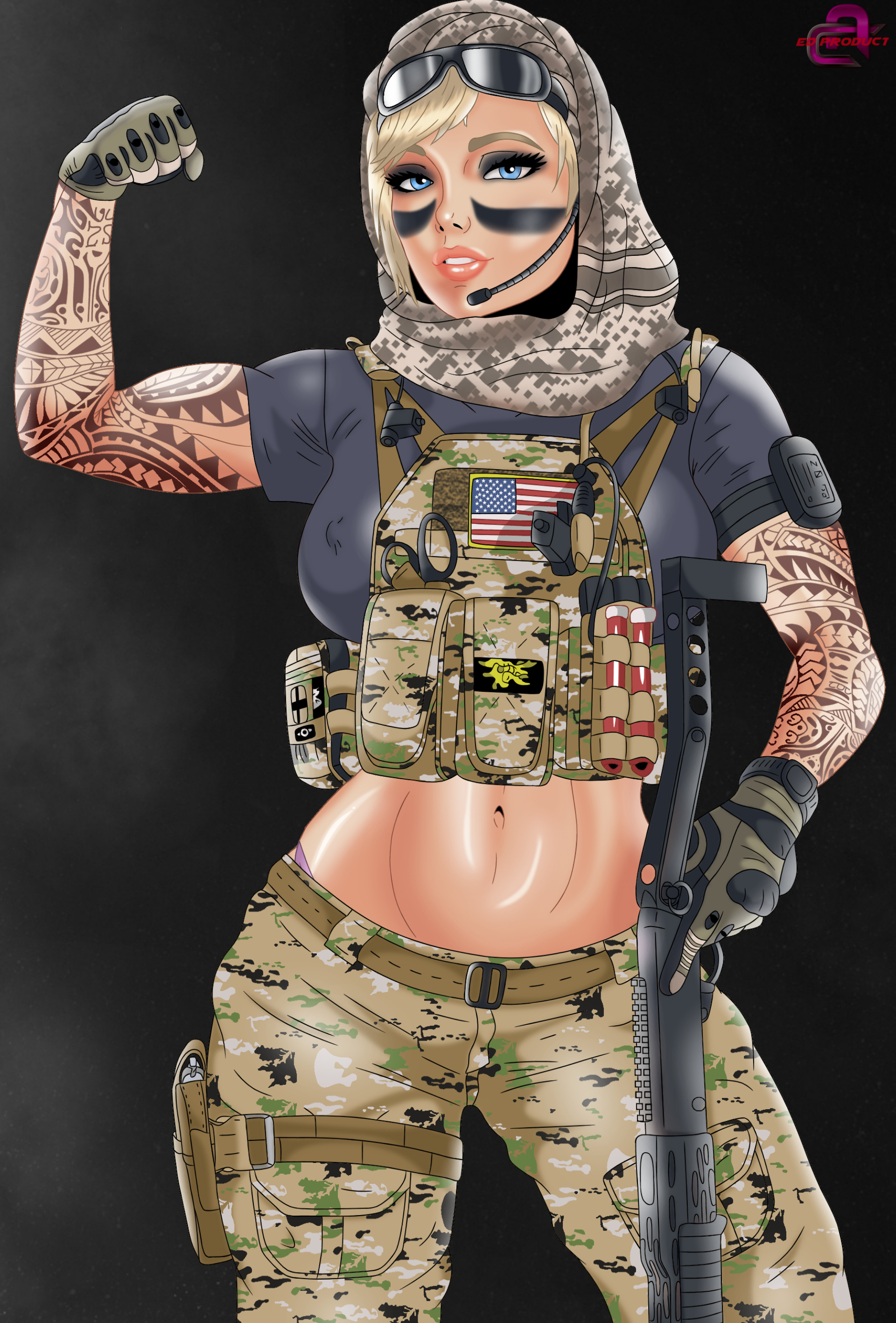 Valkyrie (Rainbow Six) Rule 34 Image