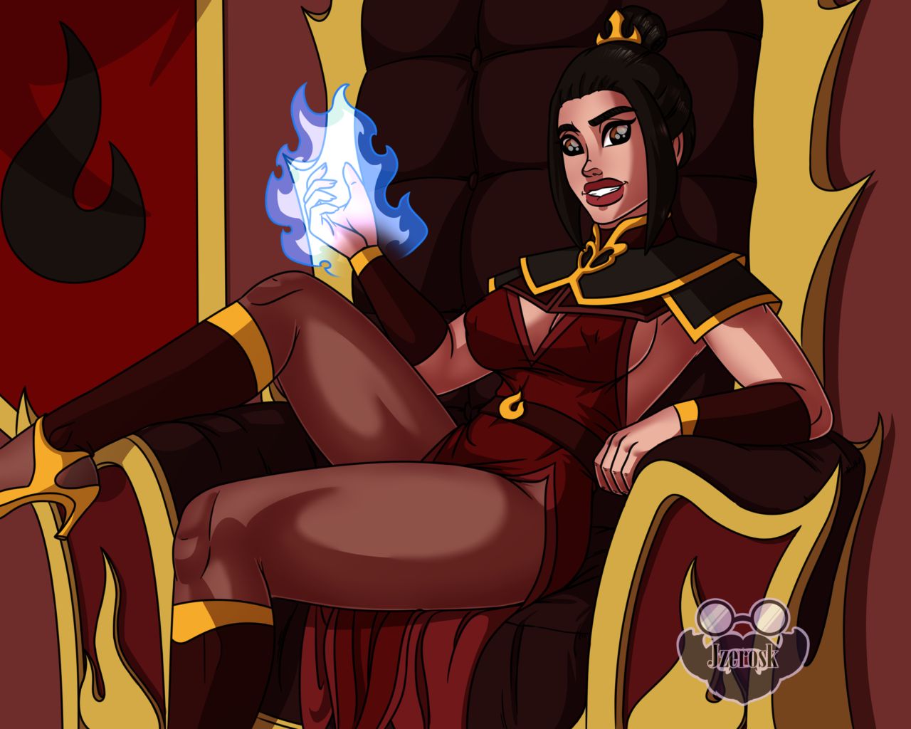Azula (Avatar The Last Airbender) Rule 34 Image