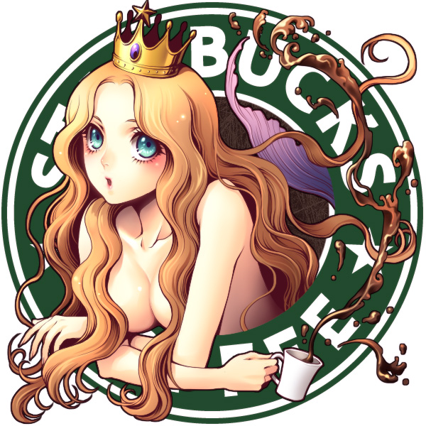 Starbucks Siren (Mascot) Rule 34 Image