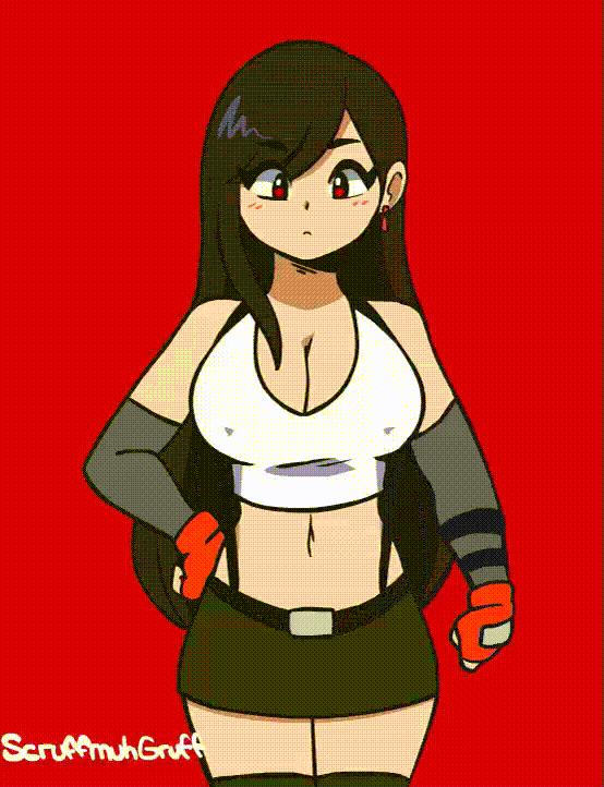 Tifa Lockhart (Final Fantasy) Rule 34 Image