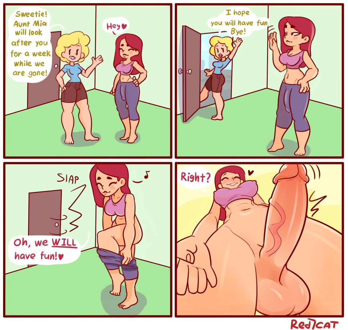 Aunt Mia (Red7cat) Rule 34 Image