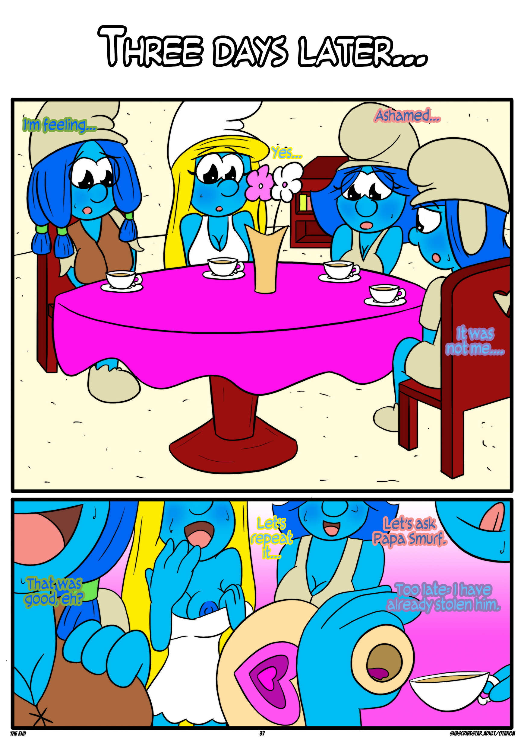 Smurfblossom (The Smurfs) Rule 34 Image