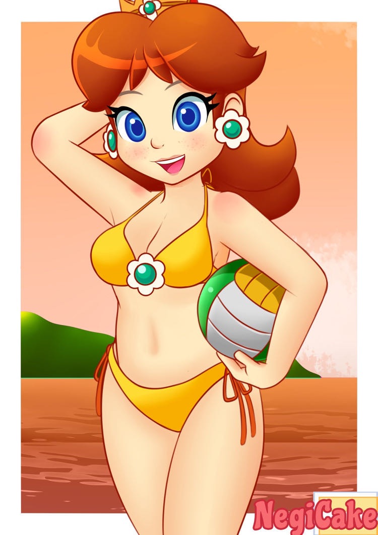 Princess Daisy (Mario (Series)) Rule 34 Image