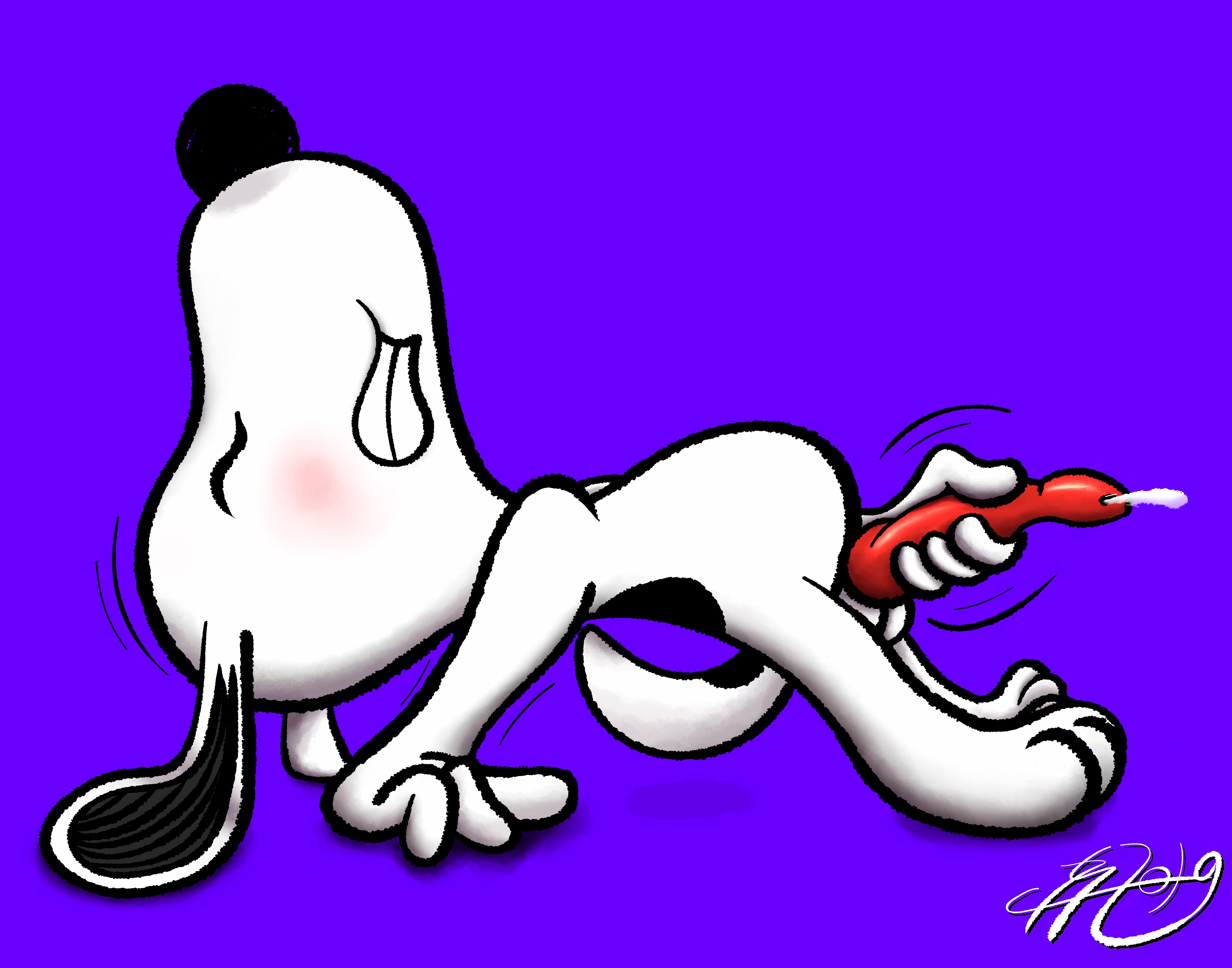 Snoopy (Peanuts) Rule 34 Image